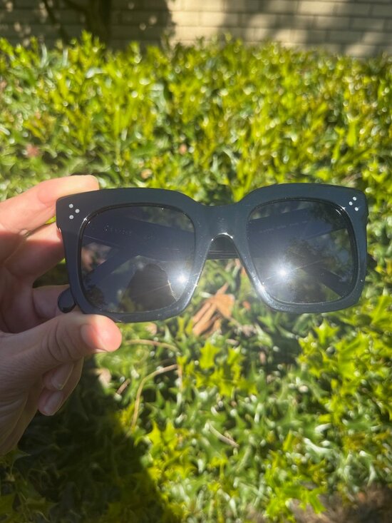 Céline Tilda Sunglasses (Phoebe Philo Era) - Black main image 10